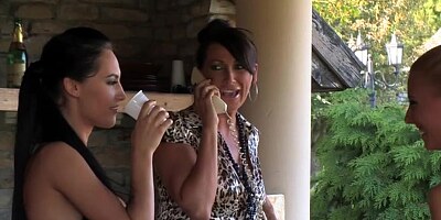 Horny babes love cock