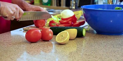 Lucky husband cock feed his horny wife Mckenzie Lee