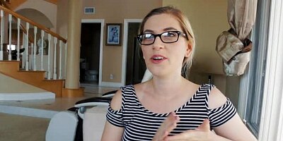 Elegant niki snow rides love stick