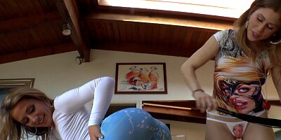 Ladies spanking ladies in a fine compilation scene