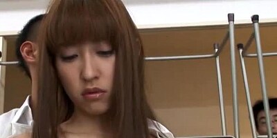 Japanese teacher has sex with horny students