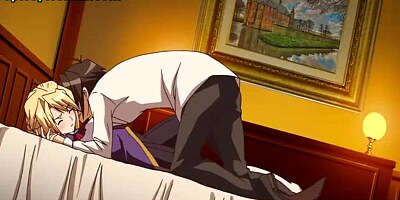 Hentai beautiful blonde girl gets banged