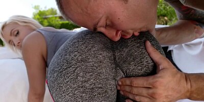 Nasty booty blonde kylie paige gets nailed