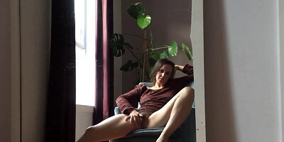 Horny Milf is home alone