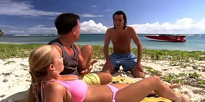 BBQ Busty Bikini Beach Babe Butt Banged