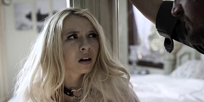Petite stepdaughter fucked so hard by a bad stepdad