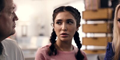 Jane Wilde and Brandi Love sharing huge cock slurping i