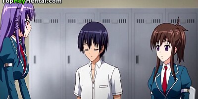 Hentai big tits college girl fucked in stockings