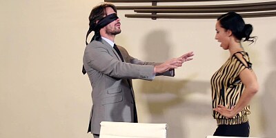 Kinky slut is getting her clothes taken off in the office