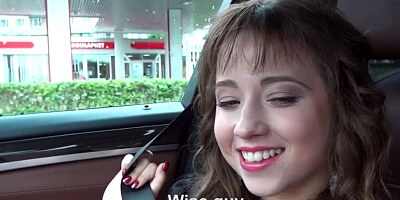 Attractive hot girl Taissia gets her butt hole fucked