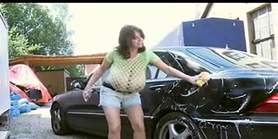Big Tit Car Wash