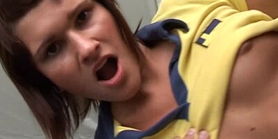 CLUB SEVENTEEN - Sexy teen Debbie gets nailed in a tent