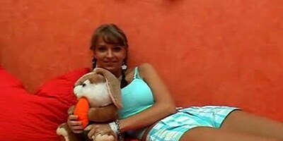 Shy german teen first fuck on camera