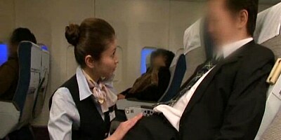 Handjob Airline SP - Sex Airline SP Part 5
