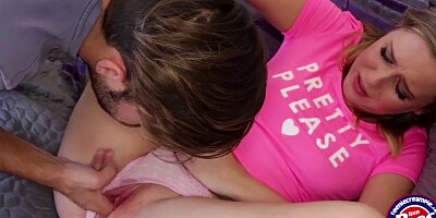 Charli Acacia handles some monster cock