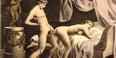 Vintage retro classical hardcore fucking and oral hardcore sex perversions