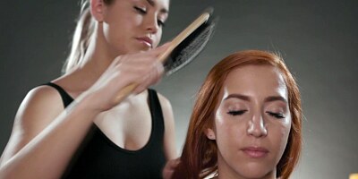 This chick will have a blast over this massage