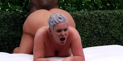 Thick blonde wife - Interracial threesome