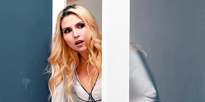 Busty MILF caught Gia and Eliza having lesbian sex