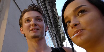 HUNT4K. Sweet chick gets fucked in multiple positions for money