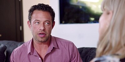 Blonde milf sucks fat dong and gets plowed