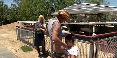 A sexy milf is watching her daughter getting fucked really hard