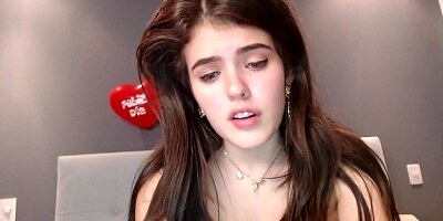 Cute Rebecca teasing on cam