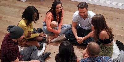 Dark-skinned Nympho Shares Rock Hard Cock With Her White Friend - Zac Wild, Paige Owens And Ana Foxxx