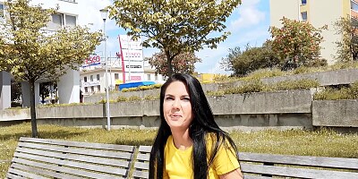 Beautiful Apolonia surrenders to naughty desires
