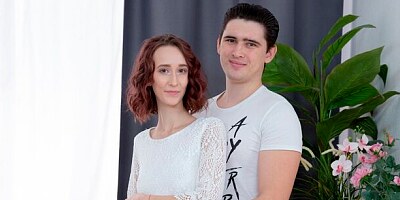 Passionate courtesan in action