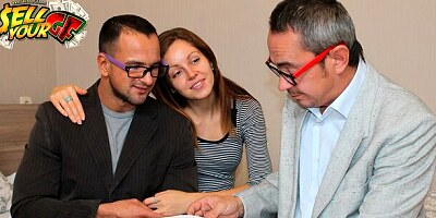 Sensual angel with small tits Elisaveta Gulobeva fucked by a big dick