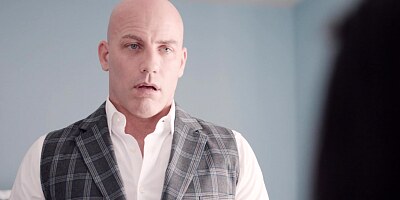 Dania Vega seduces her bald stedaddy