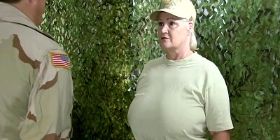 Lacey Starr In Granny Lacey Is Ready To Take Orders