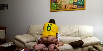 Fuck On The Couch Anal Sex Cowgril Ride And Blowjob