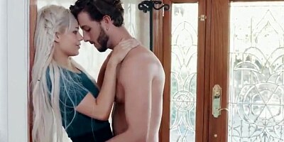 Blonde vixen and her stepbrother are enjoying the pleasures of their secret sexual relationship