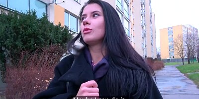 Public Agent Big Dick Fucks Sexy Russians Perfect Body for Cash