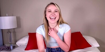 Horny Teen Amateur Alyssa Cole Creampies after Wild Adventure