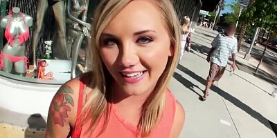 Lets try Anal - Addison Grey Loves Flashing,Teasing and Anal