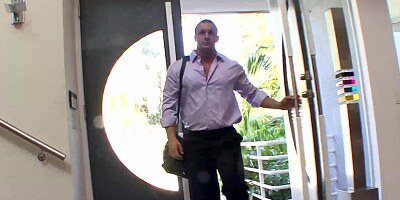 Chanel Bryant Lets Step Daddy Blast A Load All Over Her Face