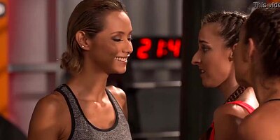 OMG, this lesbian catfight is just incredibly HOT! These babes man are just too fucking sexy! Alyssa Reece, Honey Demon, Veronica Leal, Amirah Adara!