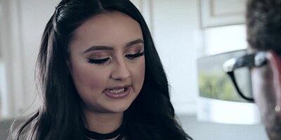 Teen girl will have to suck and fuck her stepdad if she wants money