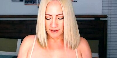 Busty webcam model is going to play with her pink cunny just for your eyes