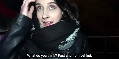 Public Agent Hot Czech Car Fuck after Public Blowjob makes Agents Cock Hard