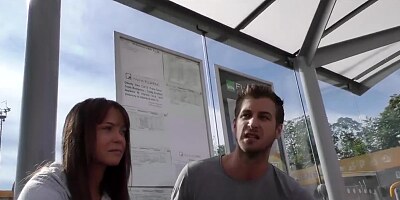 HUNT4K. If boyfriend has no money, his babe Angella Christin should sell