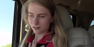 Barely legal teen girl was lured into a fake casting and hard fucking