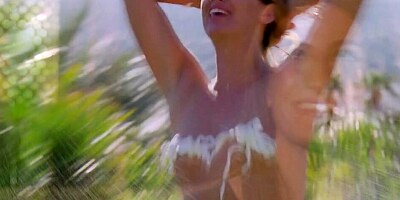 Outdoor sex fun during summer vacation with horny amateur naked swingers!
