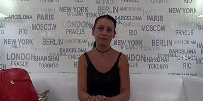 Amateur lady will have to show her sex skills on this nude casting