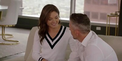 Naughty Teen gets Gaped by her best Friends Dad