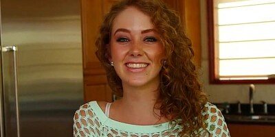 Brunette adores giving oral treatments to her boyfriend that include cock sucking and balls licking