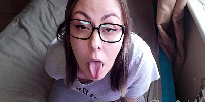 Dirty Talk Step Sister Asks To Cum For Her